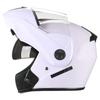 Motorbike Helmet DOT Flip Up  Double Lens Unisex Helmet With Visor  Cross Section Helmet  Modular Flip Helm Motorcycle Helmets