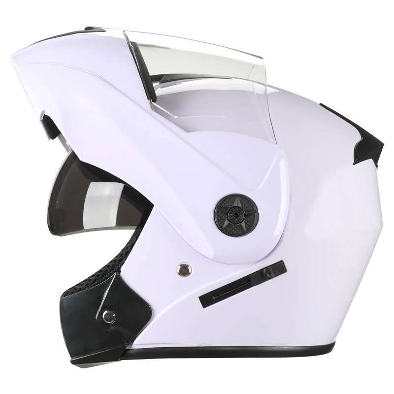 Motorbike Helmet DOT Flip Up Double Lens Unisex Helmet With Visor Cross Section Helmet Modular Flip Helm Motorcycle Helmets