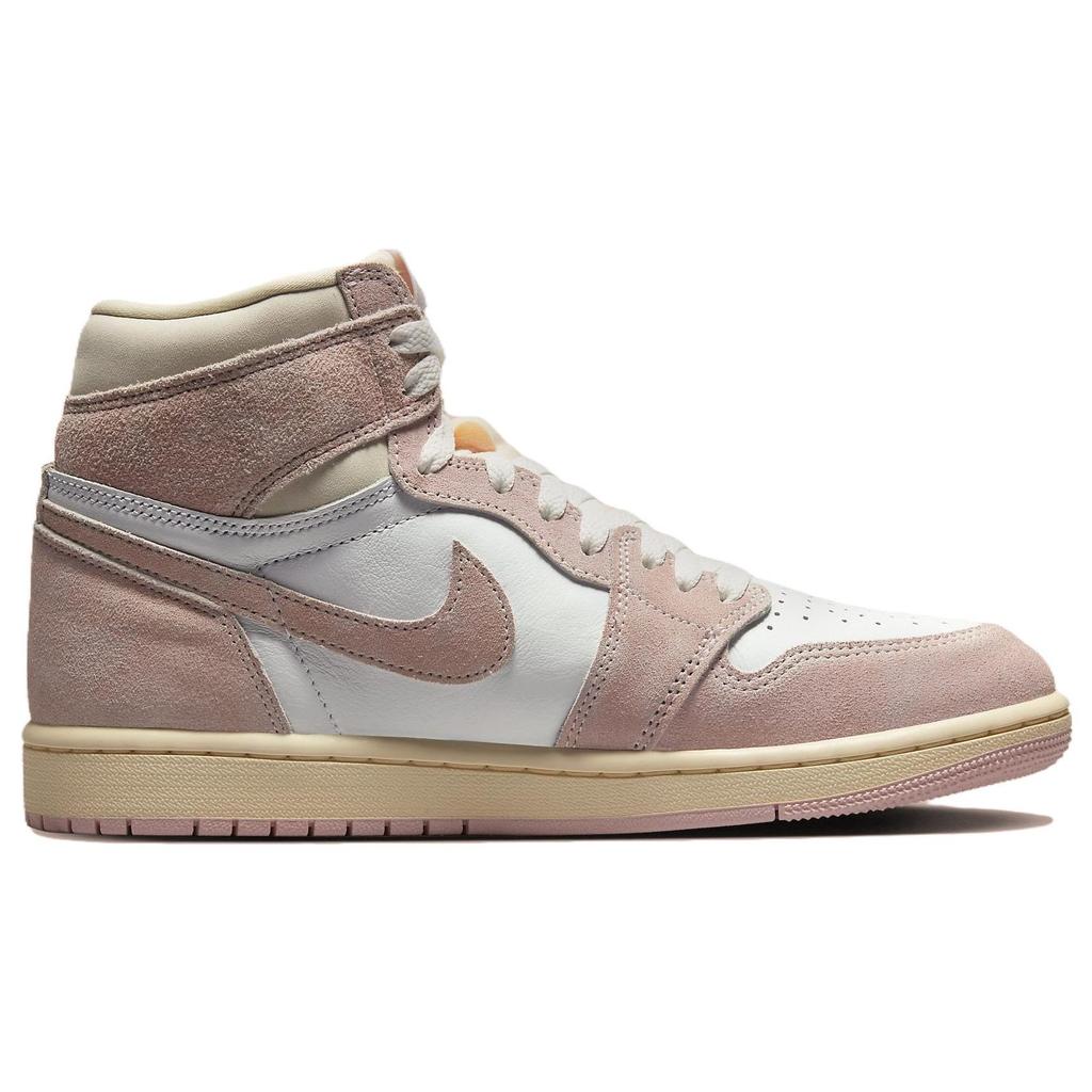Air Jordan 1 Retro High OG Washed Pink Women Sneakers Atmosphere White Muslin FD2596-600