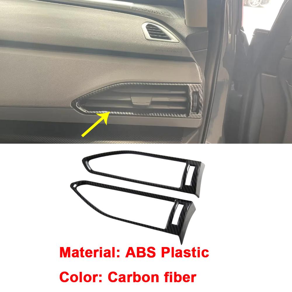 For Subaru Crosstrek XV  2024 2025 Car ABS Shift Knob Armrest Box Cover Light Switch Vent Outlet Frame Trim Body Accessories