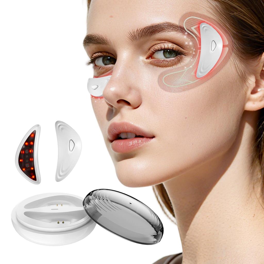 EMS Red Light Eye Massager: Microcurrent Therapy for Lifting, Firming, and Skin Rejuvenation