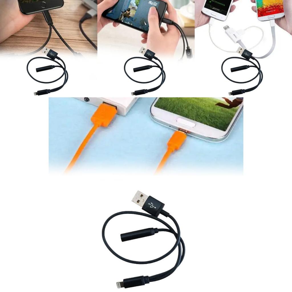 Iphone Charging Cable Adapter Data Line Converter For Smartphone Charging Accessories
