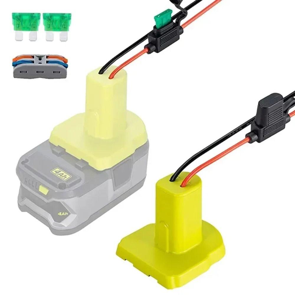 With Fuse Switch Power Wheels Adapter Safety DIY Adapter Battery Adapter Connector  18V Battery