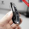 Real Carbon Fiber Key Case for Cayenne, Macan, 911, Panamera with Forged Pattern
