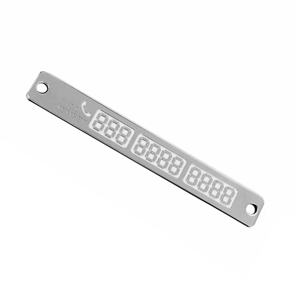 Car Top Luminous Sucker Car Auto Temporary Parking Plate Phone Number Card Notification