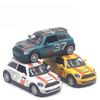 1:32 Alloy Mini Cooper Painted Rally Car Model Pull Back Door Opening Car Model Children'S Toy Gifts