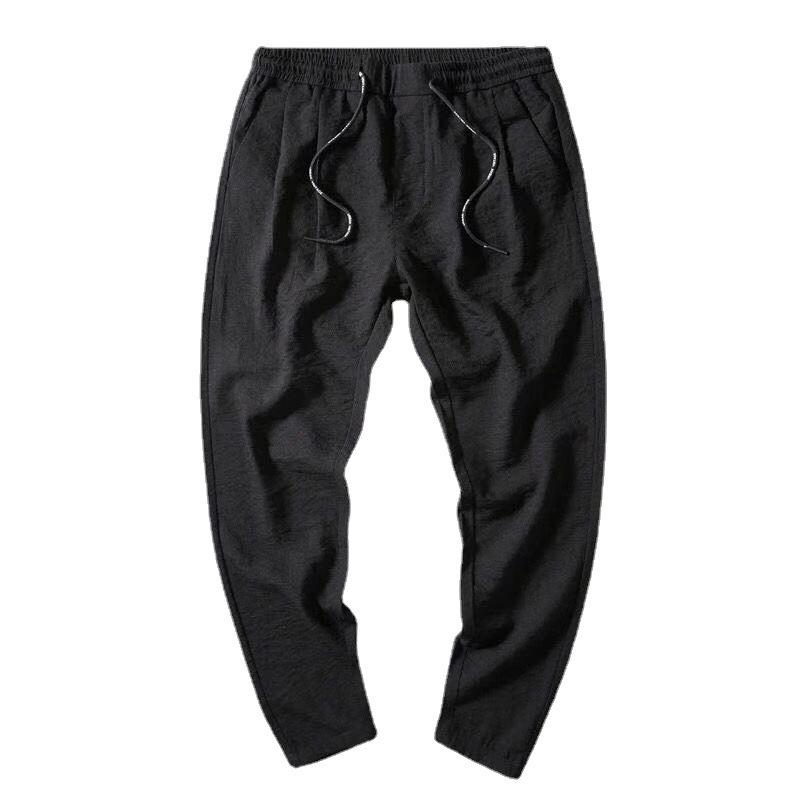 Ανδρικό Παντελόνι Στενής Γραμμής από Μετάξι Πάγου που Στεγνώνει Γρήγορα - Αναπνέον, Άνετο, Casual Αθλητικό Παντελόνι