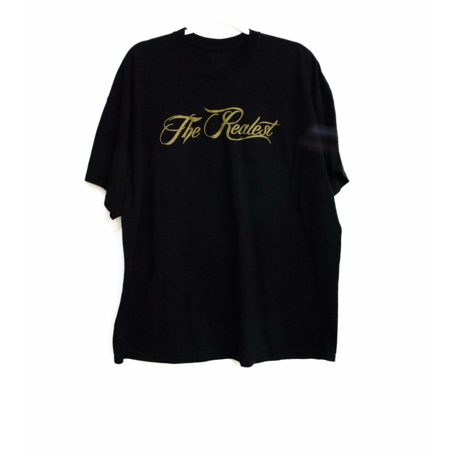 Gildan Black The Realest Graphic Tee XXXXL