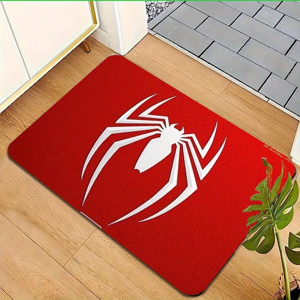 1pz Tappetini da Bagno Marvel 'Spider-Man', Tappetini Antiscivolo per Bagno in Varie Misure, Adatti per Bagni, Ingressi, Lavanderie,