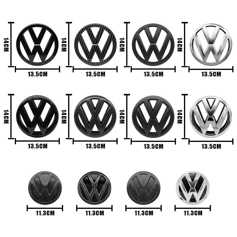 1Pcs VW 3D Car Cover Front Grille Badge Rear Trunk Emblem Decals Accessories For Volkswagen Golf 7 7.5 MK7 MK7.5 GTI R Rline GTD