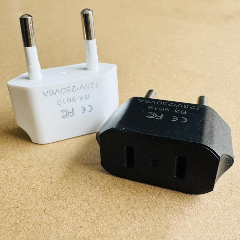 Europäischer zu US-Stromadapterstecker - Rund zu Flach Deutscher Standard