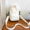 Spring/Summer New Casual Crossbody Bag Nyl Fabric Simple and Versatile Small Shoulder Bag Outdoor Fitness Cycling Phe Bag
