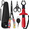 Multifunctional Fishing Accessories: Stainless Steel Fishing Pliers, Seawater-Resistant, Outdoor Fishing Tools, Men's Gifts