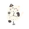 Cat Wall Clock Hanging Clock Farmhouse Dining Room Classroom Home Living Room