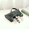 Trendy fashion buckle single shoulder armpit bag personalized versatile mobile phone makeup women's bag
