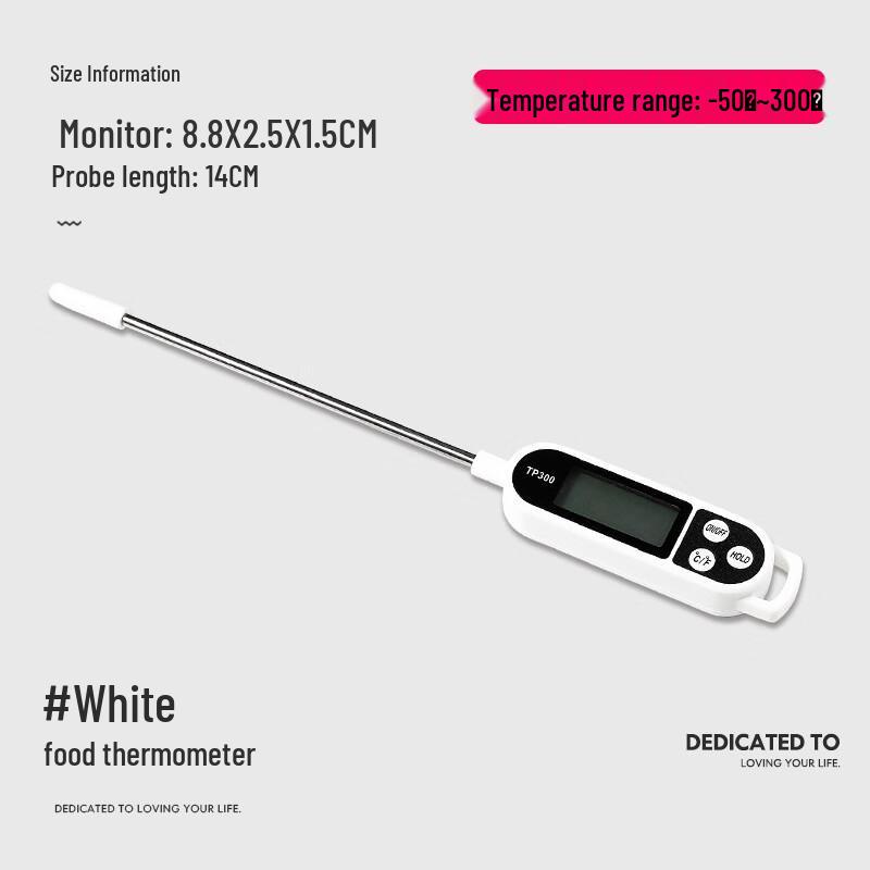 Stainless Steel Food Thermometer (2-Pack)