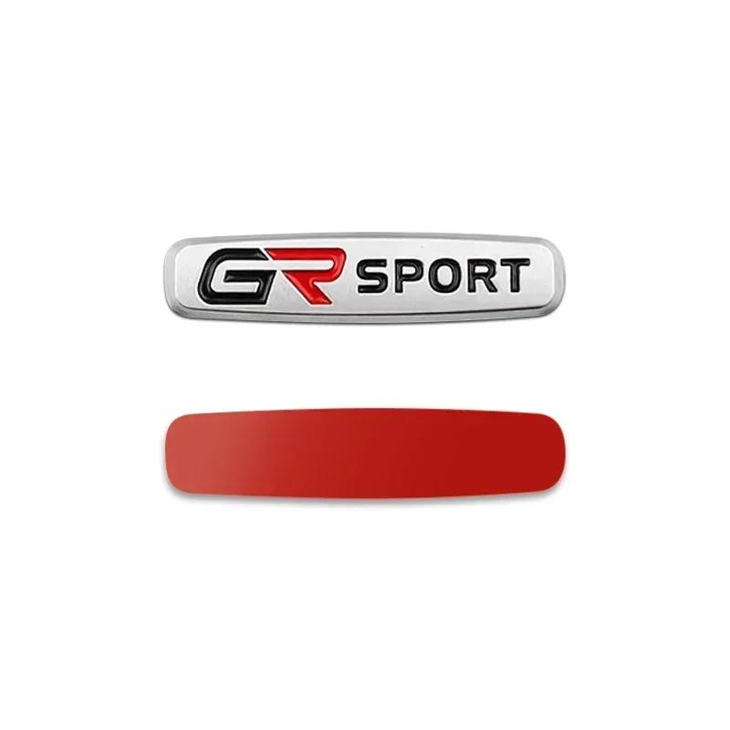 3D Auto Samolepka Logo Kovová Slitina Označení Znak Odznaky pro Toyota sport GR Sport C-HR RAV4 Avensis Prado Auto Doplňky