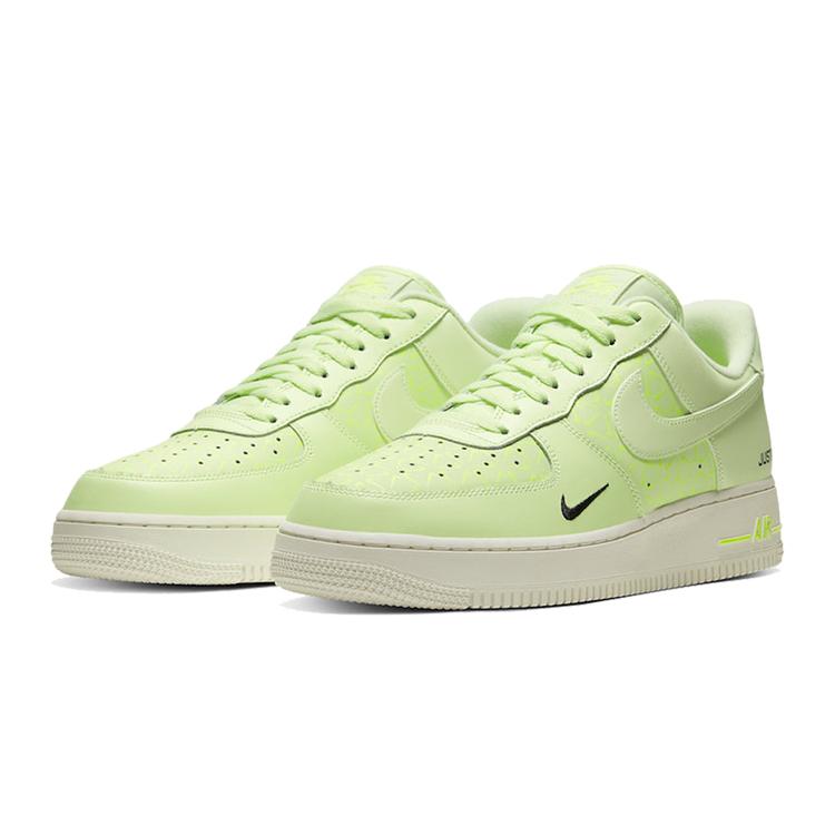 New Nike Air Force 1 Low Just Do It Barely Volt CT2541-700