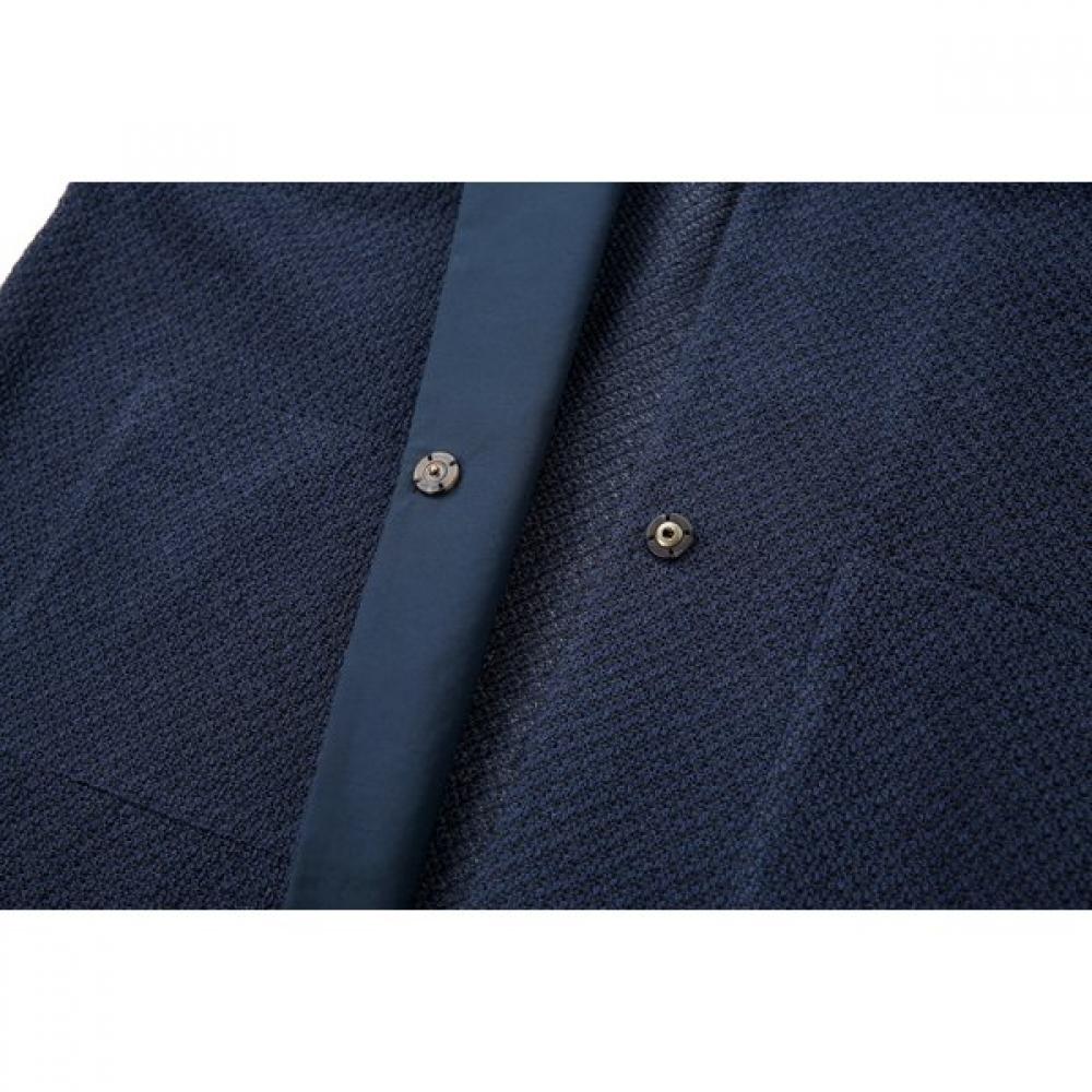 FURINA Linen Blend Boxy Fit Tailored Jacket