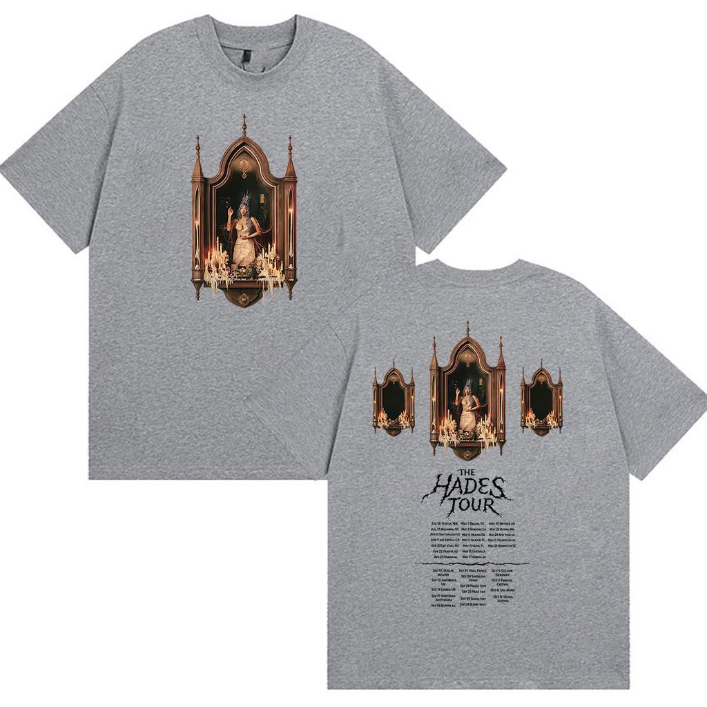 Melanie Martinez Hades Tour 2026 Graphic T Shirt Unisex Unisex Vintage Oversized Cotton Tshirts Summer High Quality Fashion Tshirt