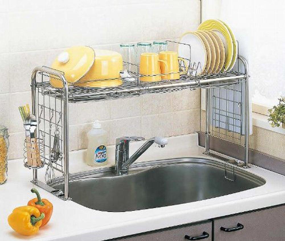 Sugiyama Metal Over-the-Sink Rack for Kitchen Storage, KS-2712