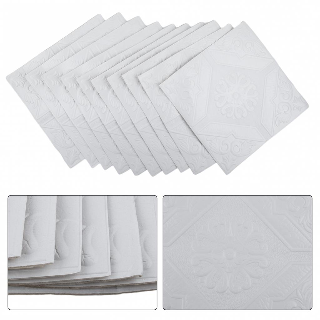 Wall Sticker Wall Tiles Stickers Waterproof 1/10pcs 1/5x
