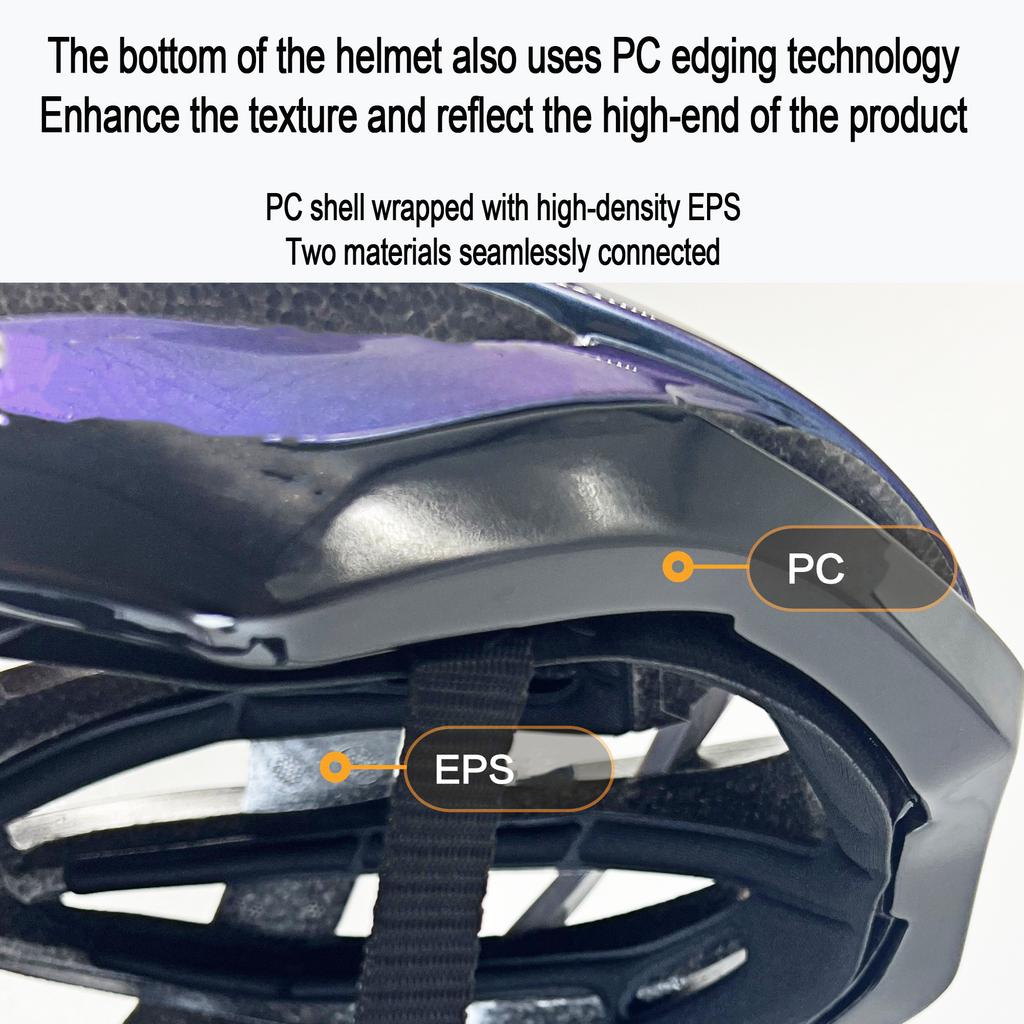 Pjt New Pc Full Edge Wrapping Ultra Light 3D Stiffener Design Mtb Road Bicycle Helmet Adult Cycling Safety Hat Cycling Helmet