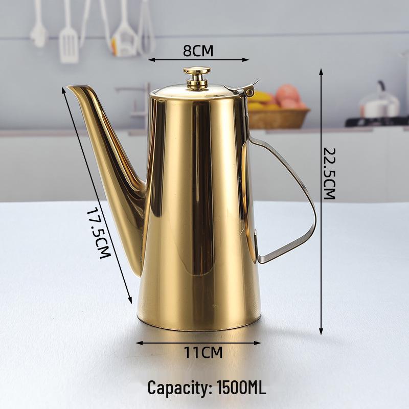 Thickened Stainless Steel Water and Soup Pitcher for Restaurants and Hotels