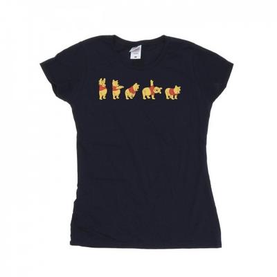 Damen/Damen Winnie The Pooh Stretch-Baumwoll-T-Shirt