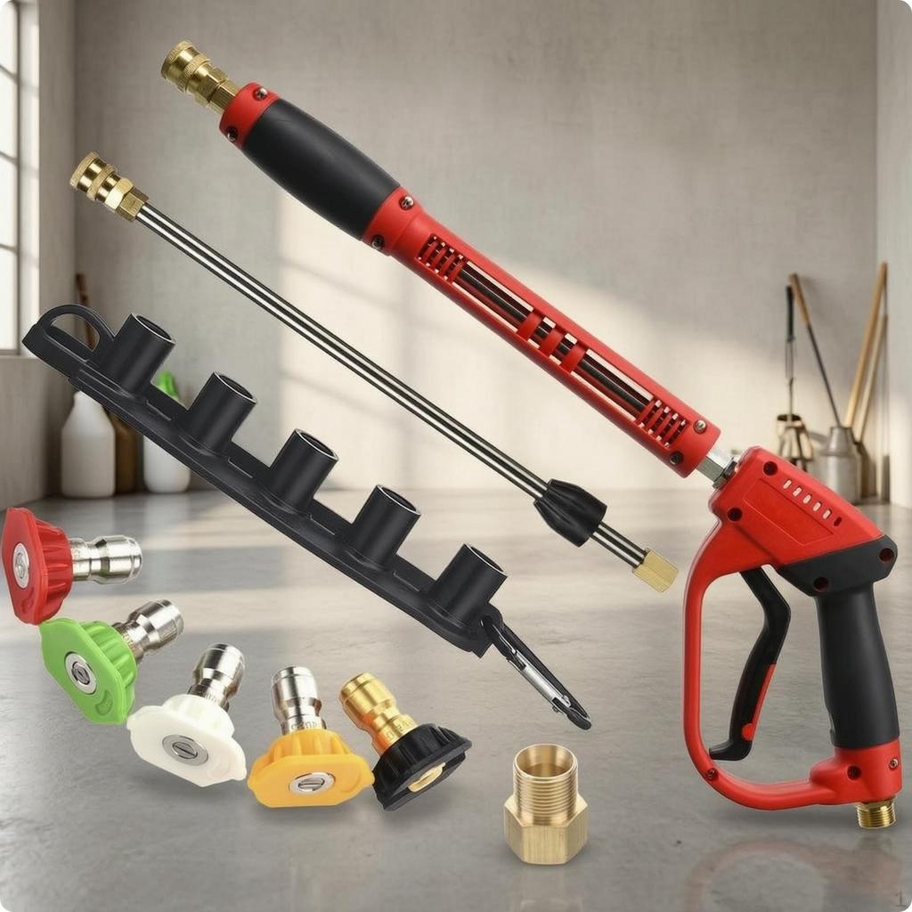 5000 PSI Pressure Washer with Extension Wand Handheld