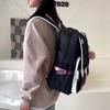 3Pcs/set Demon Slayer Kamado Nezuko Backpacks for Girls Anime School Bag Teenager Student Canvas Laptop Back Pack Women Rucksack