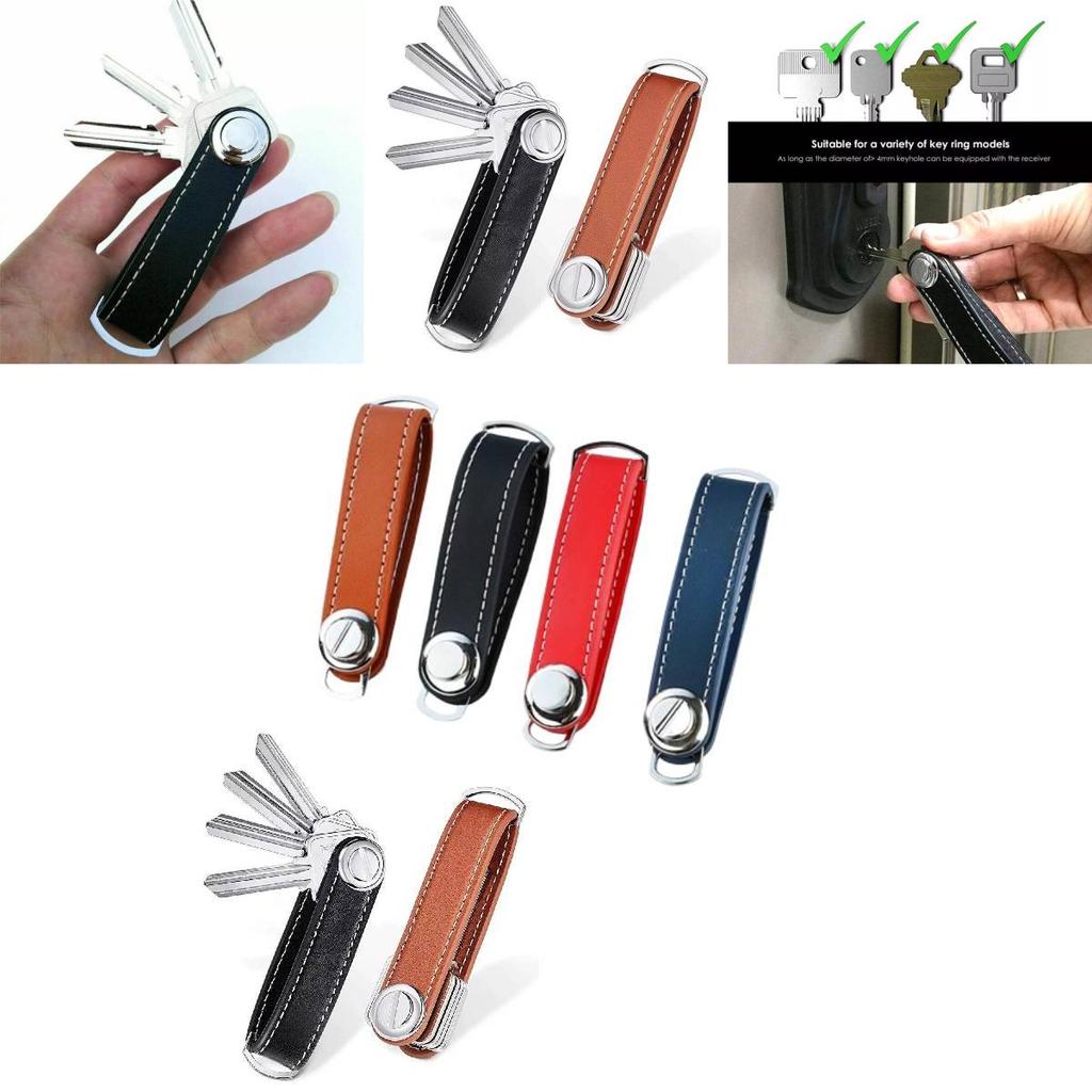 Kreativer Schlüsselanhänger aus Zinklegierung und Leder, stilvoller Schlüsselanhänger, perfektes Geschenk für alle Anlässe
