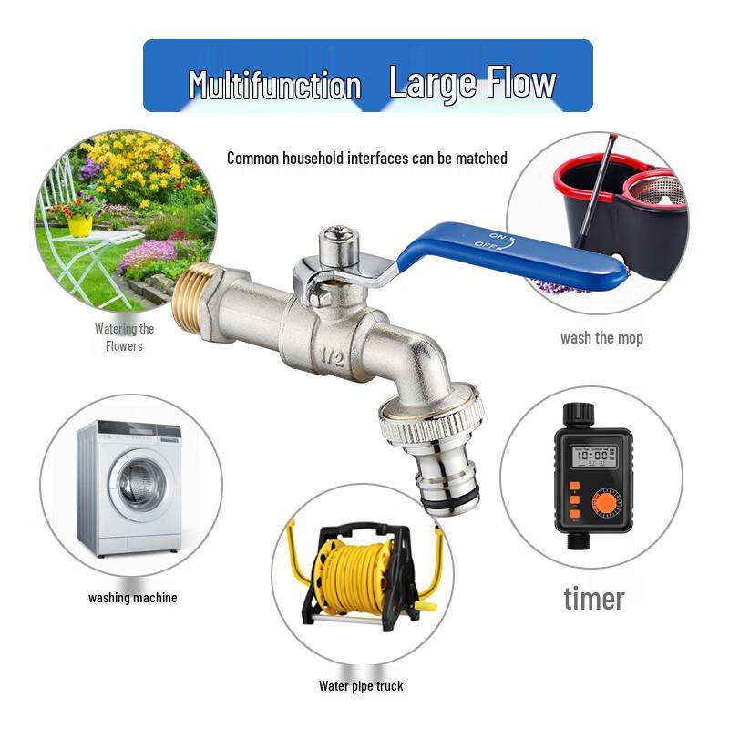 Honggong Outdoor Anti-freeze Copper Faucet