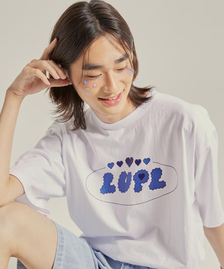 Leopeul Heart Logo T-Shirt White