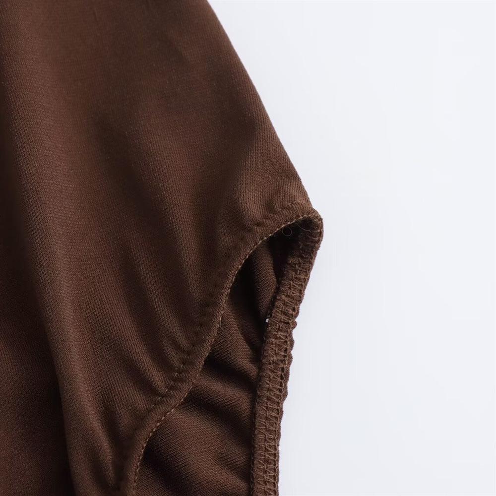 2025 Spring Women's V-Neck Slim Bodysuit: Sexy, Stylish Shirt-Style Base Layer