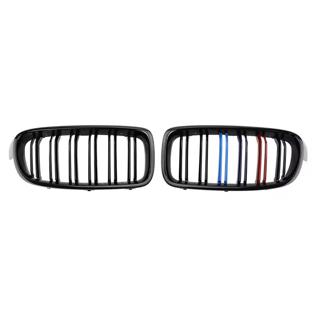 Triple-Color Grille for BMW 3 Series F30/F35 2012-2018 (Dual-Line)