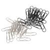 20Pcs Metal Pen Clips Electroplated Strong Clamping  Exquisite Book Pen Holder for Office Sch