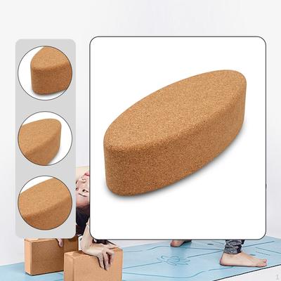 Bloc de Yoga en Liège Surface Antidérapante Brique pour Squat Sport d'Intérieur Pilates Soutien Stabilité