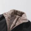 Autumn/Winter 2024 Men's Thickened Velvet Jackets for Middle-Aged and Elderly: Warm and Fashionable.