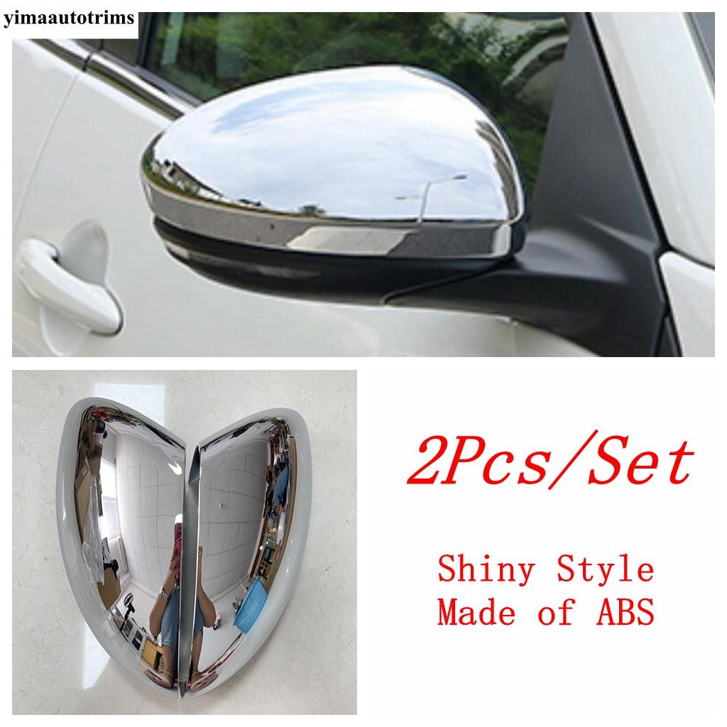 Car Rearview Mirror Shell Cap Cover Trim For Nissan Sentra / Sylphy  - 2024 / Altima /  - 2024  Carbon Fiber Accessories Shiny Style