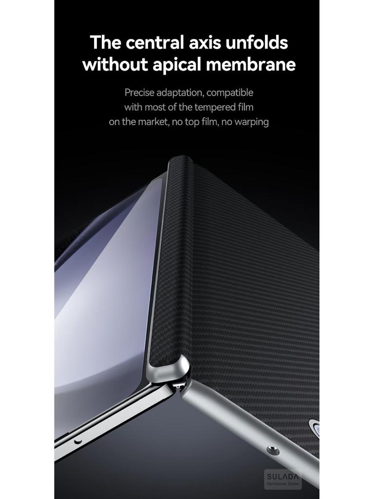 Samsung Z Fold7/6/W23 Kevlar Magnetisches Scharnier Schutz Handyhülle