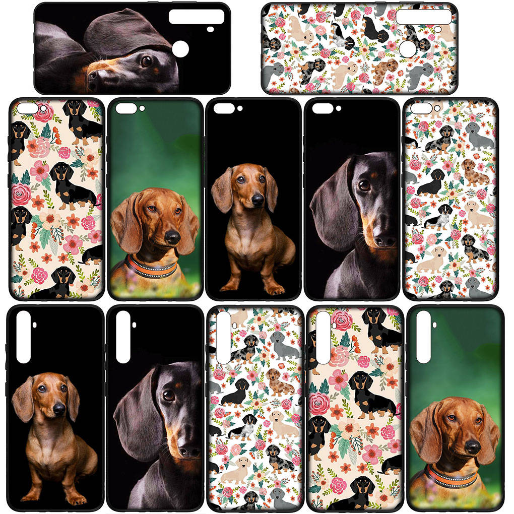 Hülle für iPhone 16 15 14 Xiaomi Redmi Note 13 12 11 Pro Max X 10 8 9 XR Samsung Galaxy S24 S23 A05 A15 13C 12COPPO Huawei Dackel Hund Handyhülle