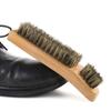 Hog Bristle Brush for Cleaning Suede and Leather Shoes