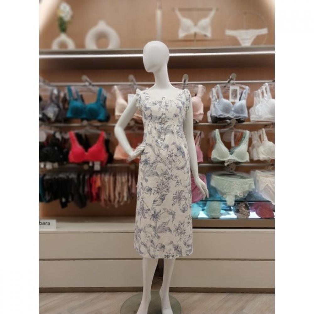 

Barbara 100 Flower Print Women S dreSS Homewear Agw4594l 95