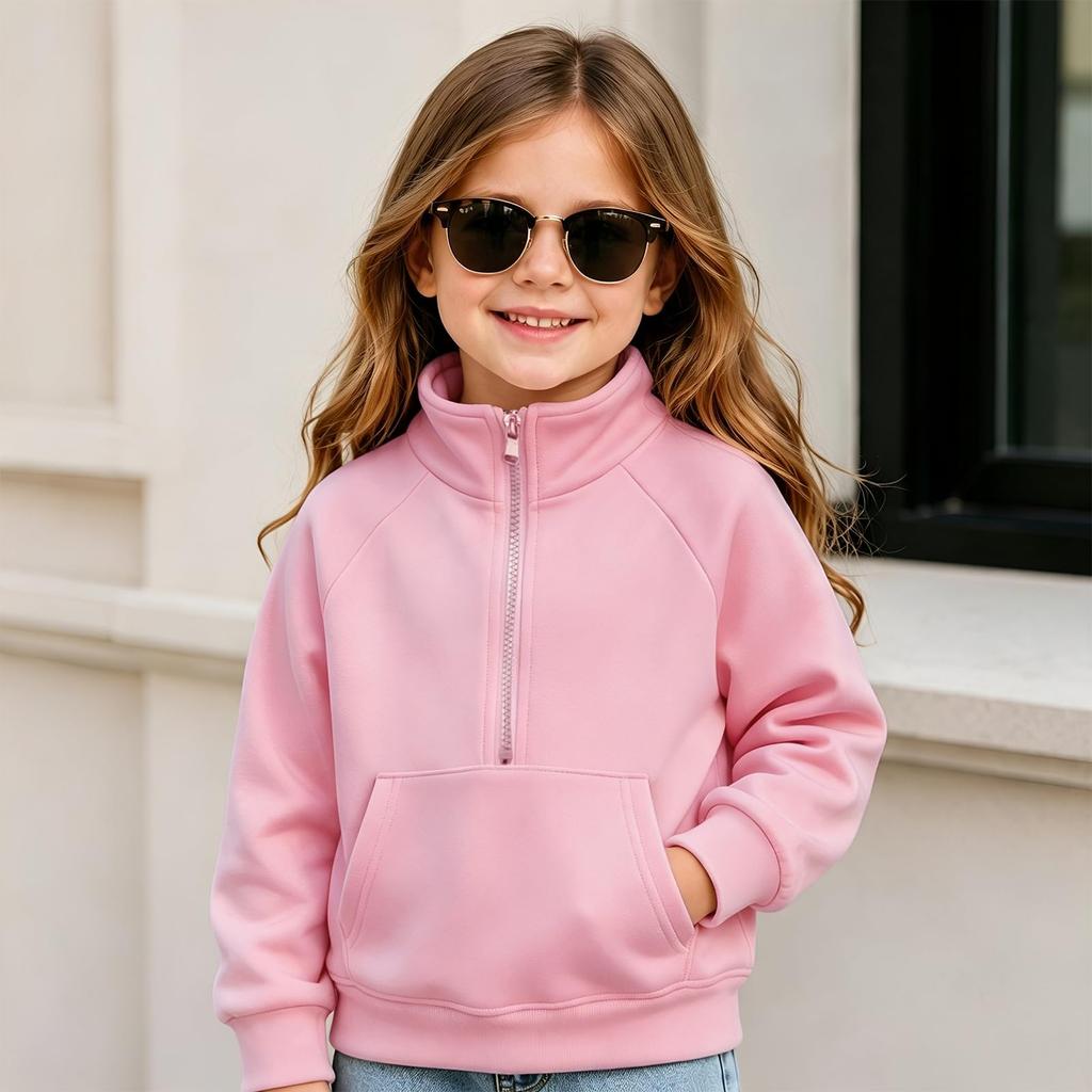 Boys and Girls Christmas Hoodie, Casual Comfortable Hooded Sweatshirt Top for Holiday Wear