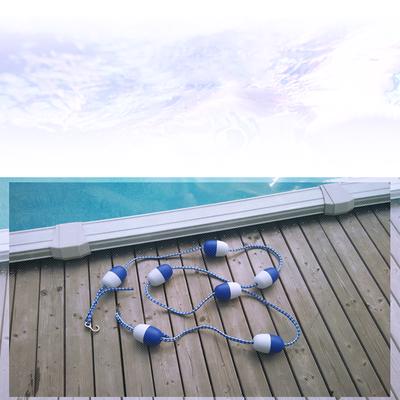 Blue//White 5M Safety Float Lines Swimming Pool Divider and Safety Rope Line with Floats