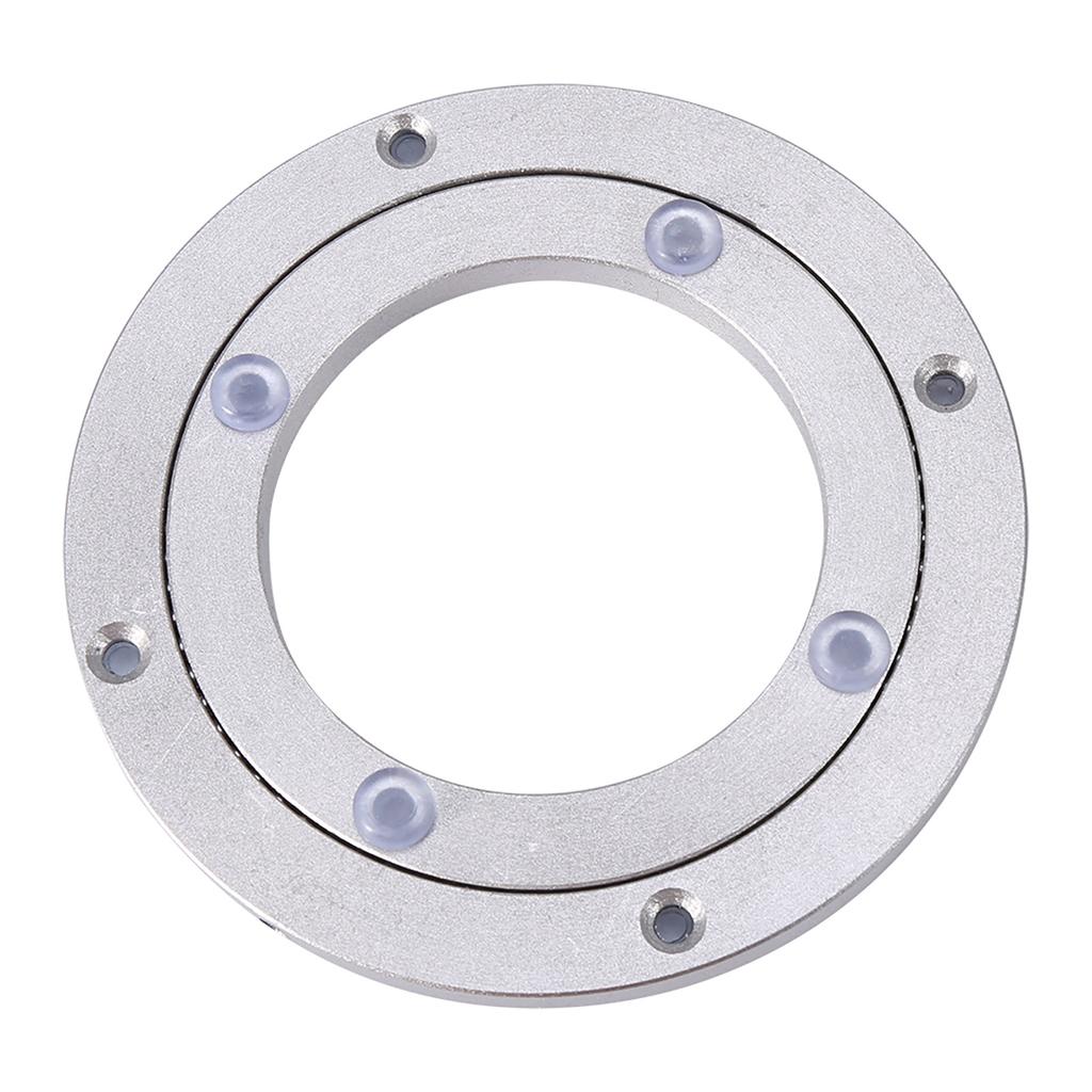 4in-10in Aluminium Alloy Rotating Bearing Plate Turntable Round Dining Table Round Rotating Bearing Plate Ball Bearing Plates
