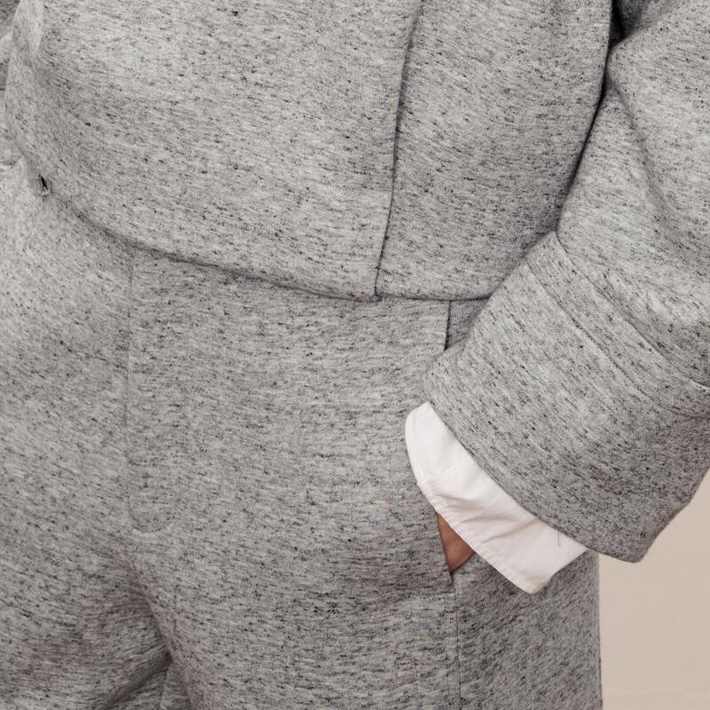 LESS 2024 Autumn Cotton Blend Loose Straight-Leg Pants