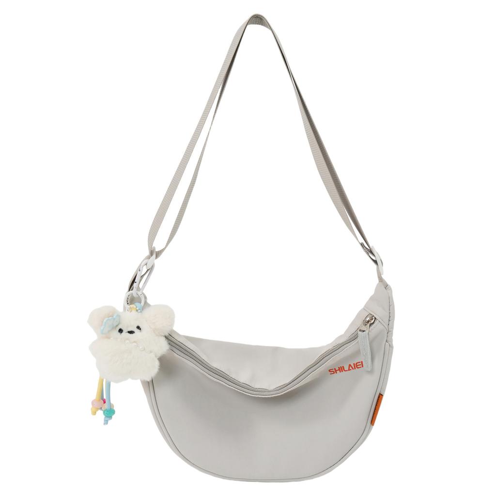 Lightweight and Versatile Bag Women's 2025 Autumn New Simple Shoulder Bag Casual Versatile Crossbody Bag Explosive Dumpling Bag