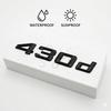 Glossy Black Chrome 430i 430d Trunk Letters Emblem Badge Logo Decal Sticker For BMW 4 Series F32 F36 G22 Car Styling Accessories Up2